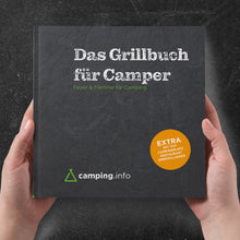 Laden Sie das Bild in den Galerie-Viewer, Das camping.info Grillbuch – FEUER UND FLAMME FÜR CAMPING