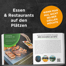 Laden Sie das Bild in den Galerie-Viewer, Das camping.info Grillbuch – FEUER UND FLAMME FÜR CAMPING